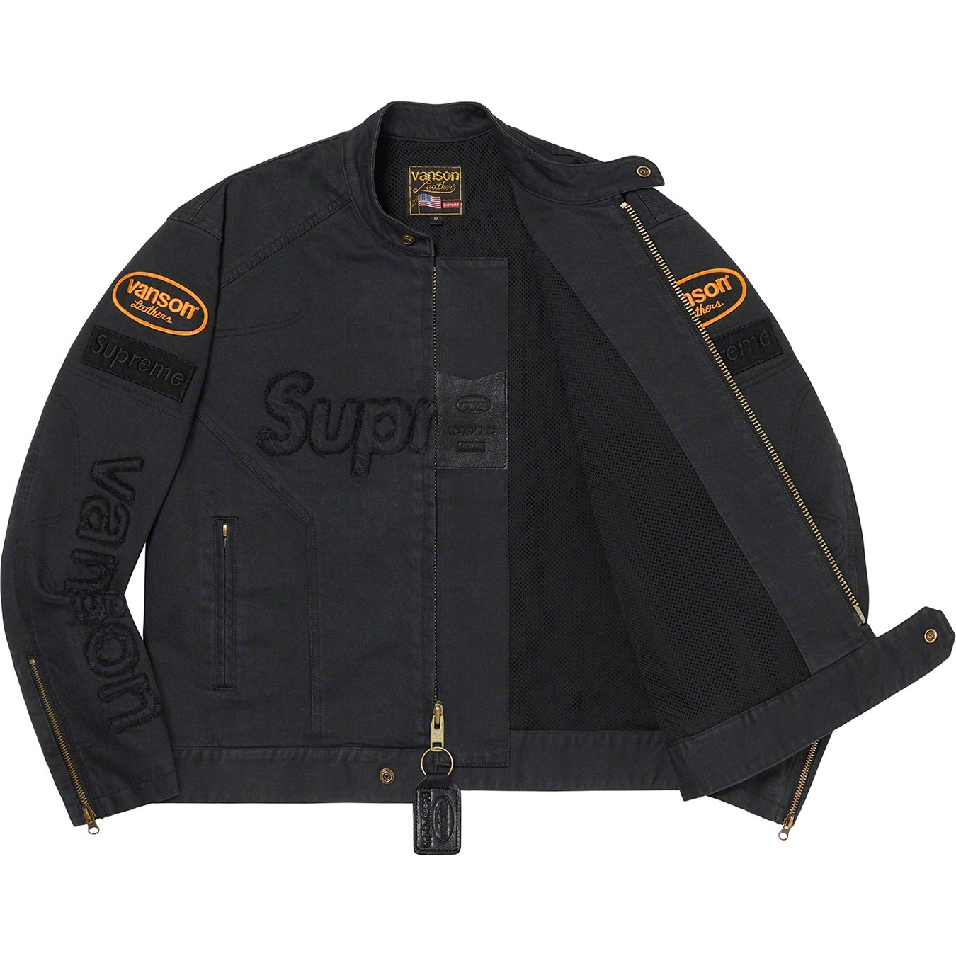 Supreme®/Vanson Leathers® Cordura® Denim Jacket view 6